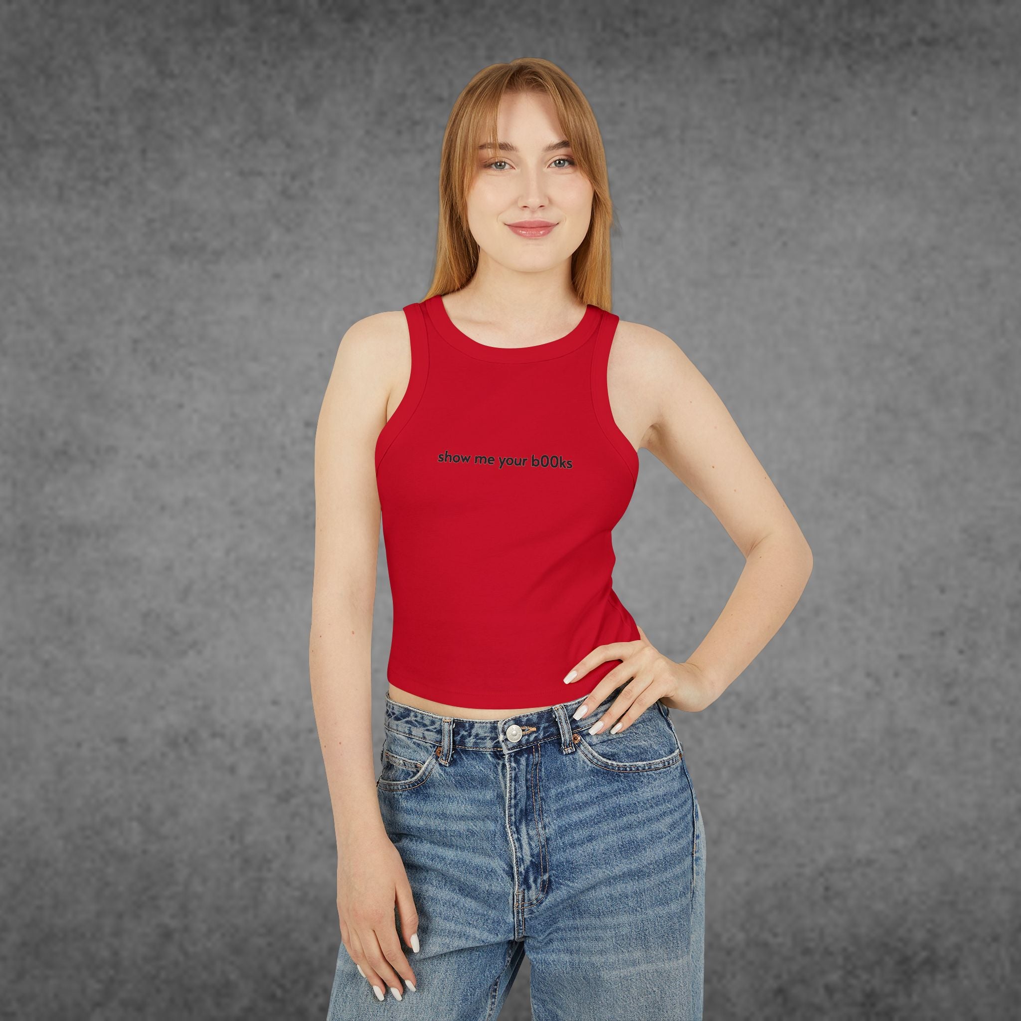 Ribbed Racer Tank