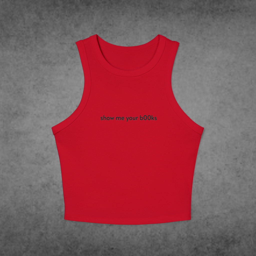 Ribbed Racer Tank