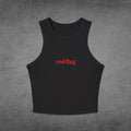 Red Flag Crop Tank