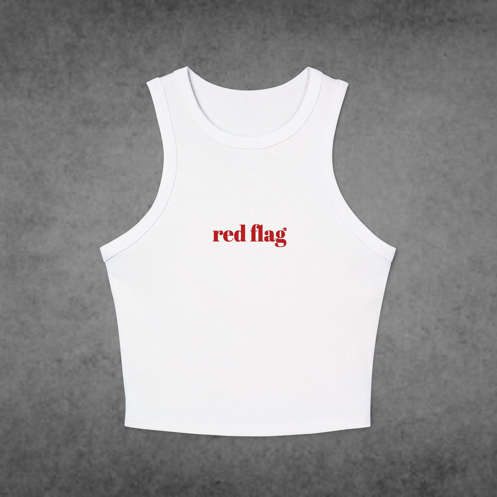 Red Flag Crop Tank