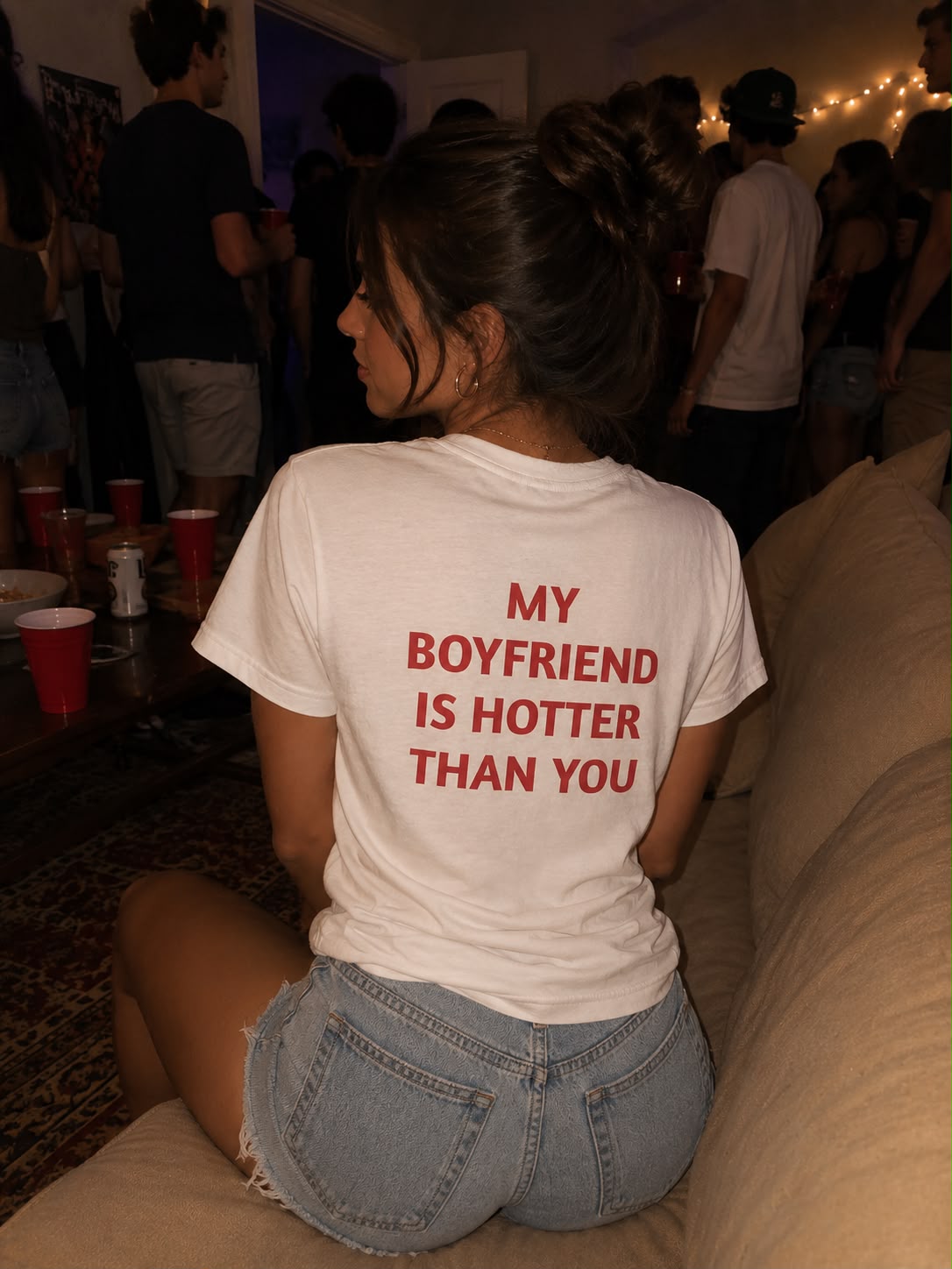 My Boyfriend Is Hotter Than You T-Shirt