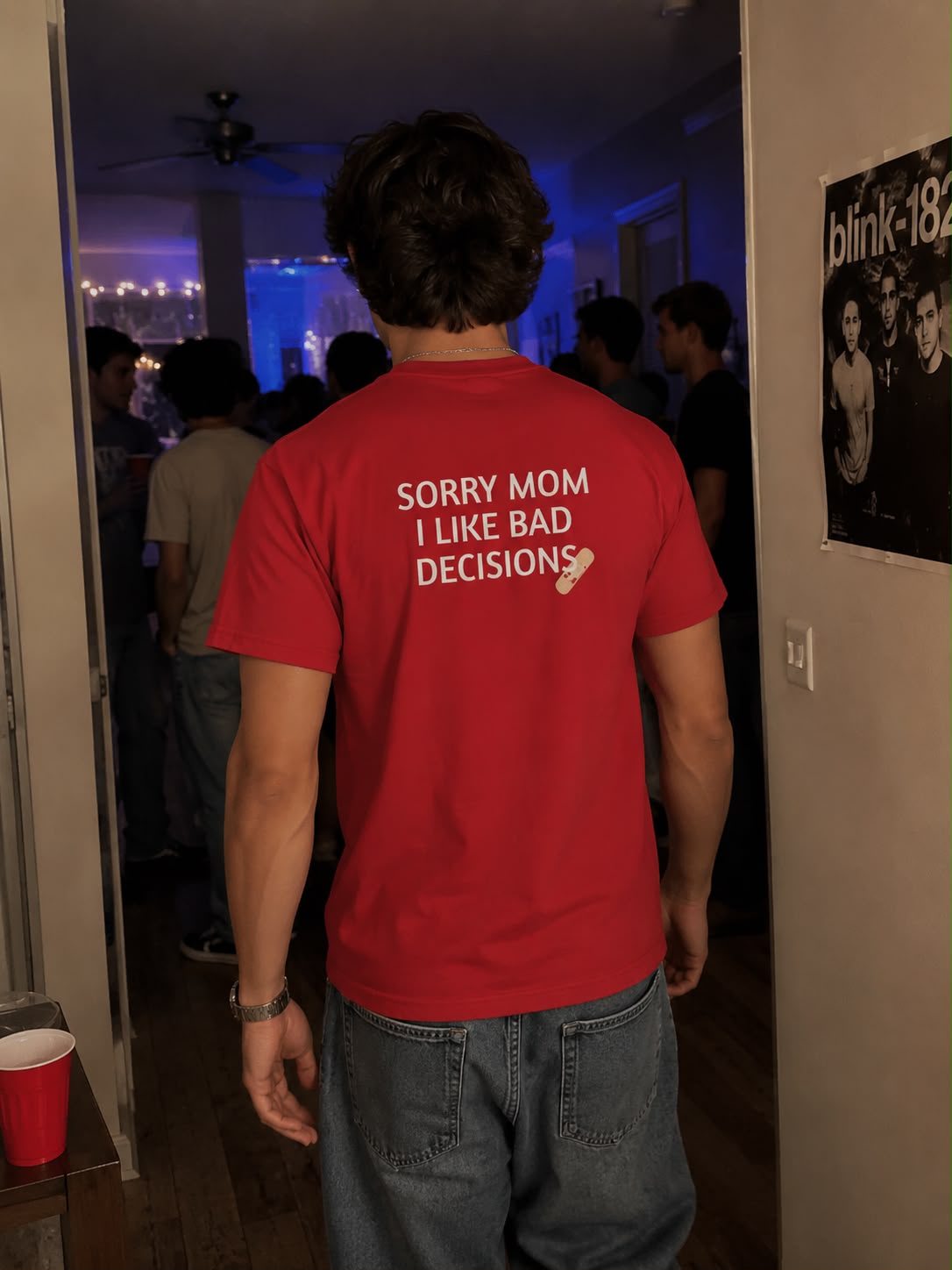 Sorry Mom, I Make Bad Decisions Graphic T-Shirt